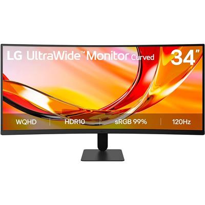 LG 34U601B-B Curved Monitor