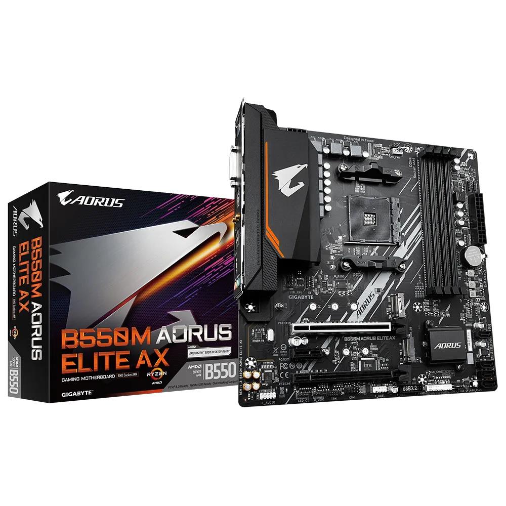 GIGABYTE B550M AORUS ELITE AX M-ATX