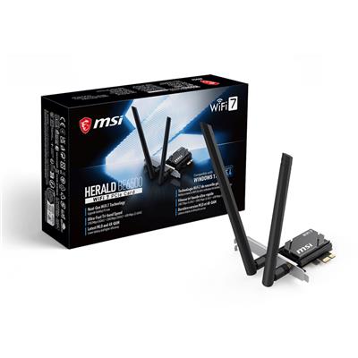 MSI HERALD BE6500 Wi-Fi 7 PCIe Card