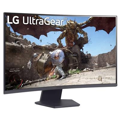 LG 31.5 Curved Monitor 32GS60QC-B