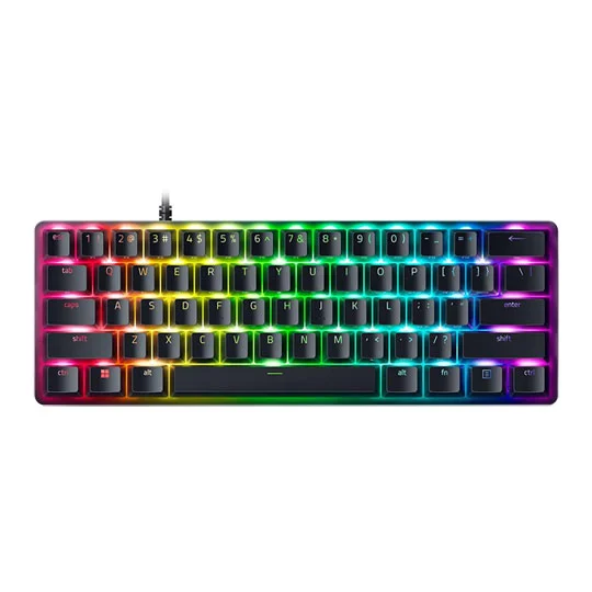 RAZER HUNTSMAN MINI KB BLK PURPLE SWITCH
