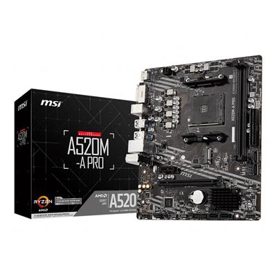 MSI A520M-A PRO Micro-ATX