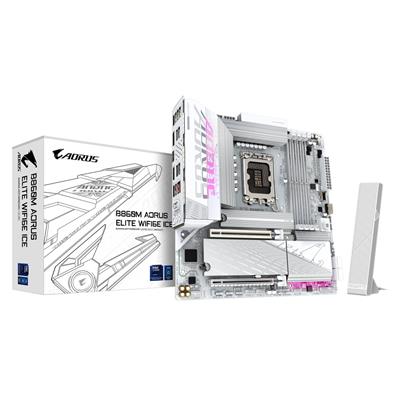 GIGABYTE B860M AORUS ELITE WIFI 6E ICE
