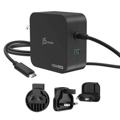 J5CREATE 102W GAN PD USB-C Charger