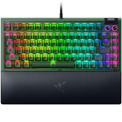 Razer BlackWidow V4 75% Keyboard Phantom Green