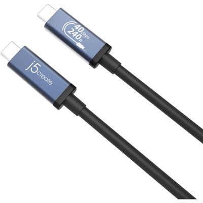 J5CREATE 40Gbps 240W USB Type-C Cable