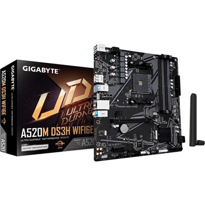 GIGABYTE A520M DS3H WIFI6E M-ATX